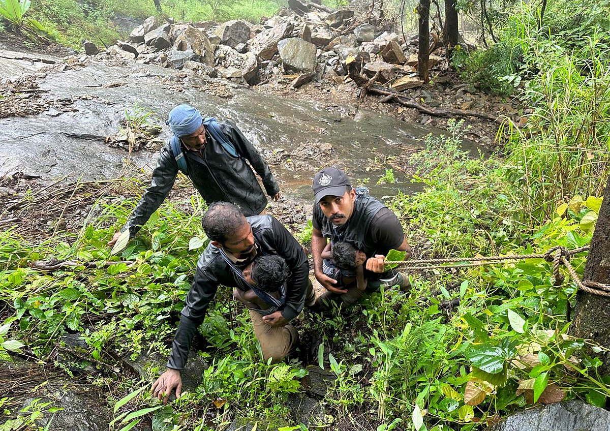 PTI : Wayanad Landslide rescuers (representational image)